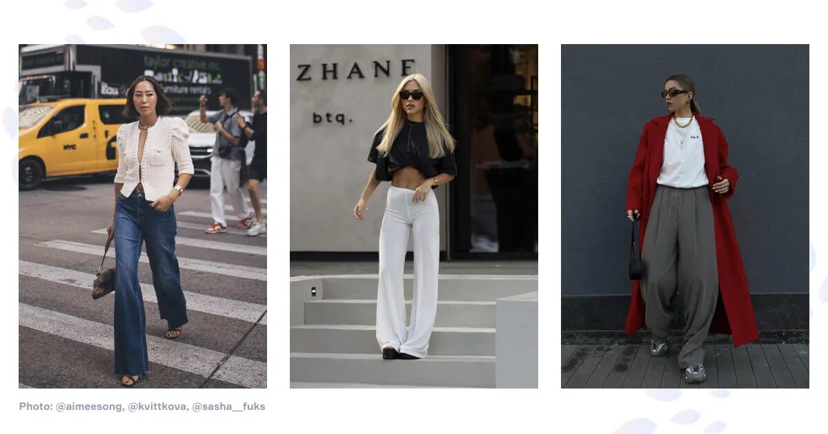 Інші види одягу англійською: штани