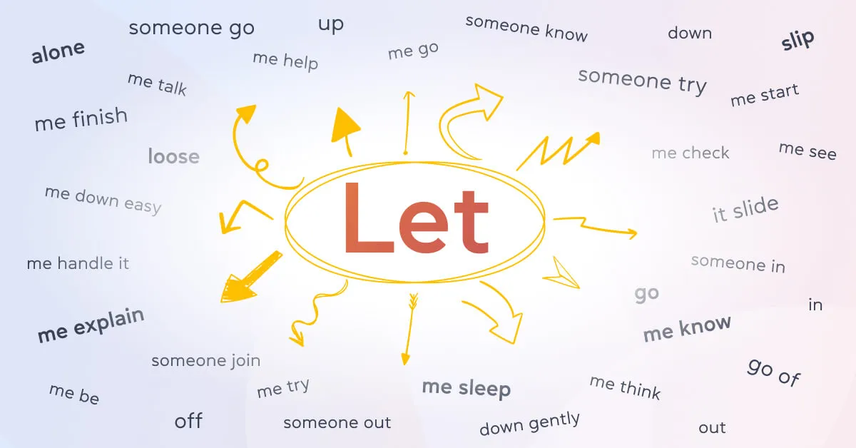 Побудительный глагол Let - cambridge.ua