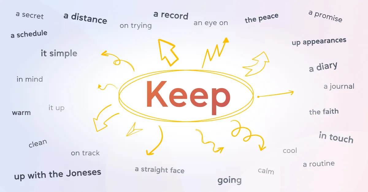 Побудительный глагол Keep - cambridge.ua