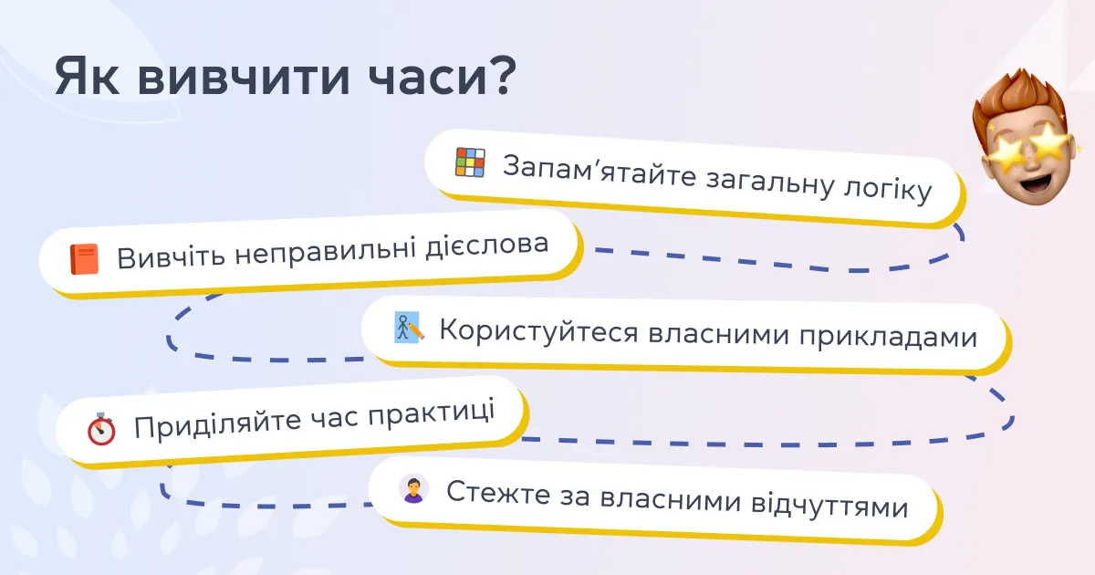 Як вивчити часи англійської мови? - блог cambridge.ua