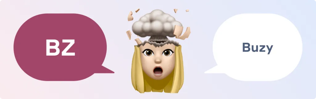 Сленгове скорочення BZ &mdash; busy