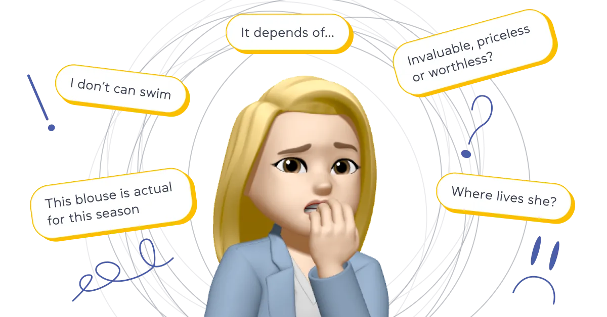 Распространенные ошибки, которые совершают студенты при изучении английского языка - cambridge.ua