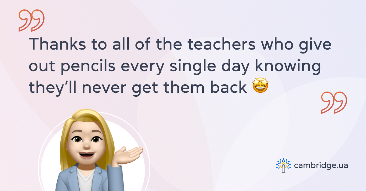 Happy Teacher’s Day! Поздравления для преподавателей на английском языке
