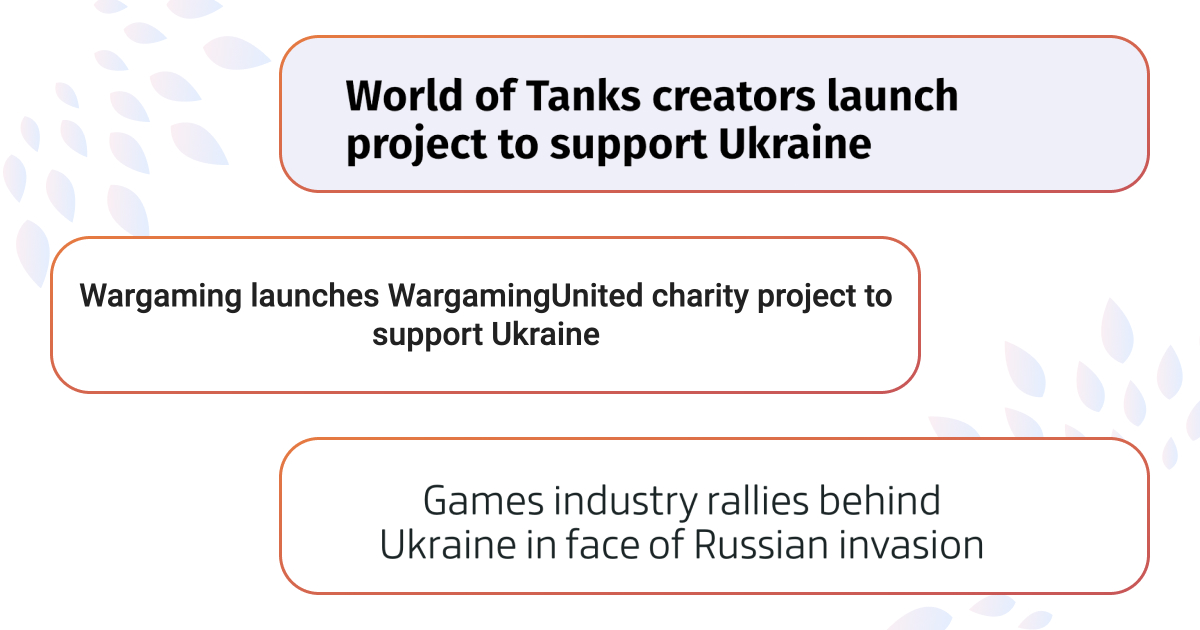 Компания Wargaming запустила благотворительный проект для Украины