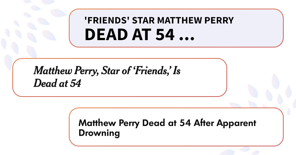 Помер Меттью Перрі, зірка серіалу «Друзі»