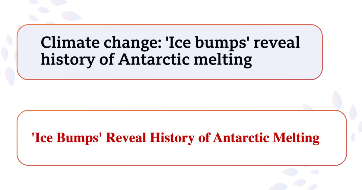 Ученые исследовали новые детали таяния ледника в Антарктиде