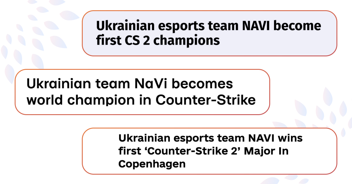 NAVI стали першими в історії чемпіонами з Counter-Strike 2