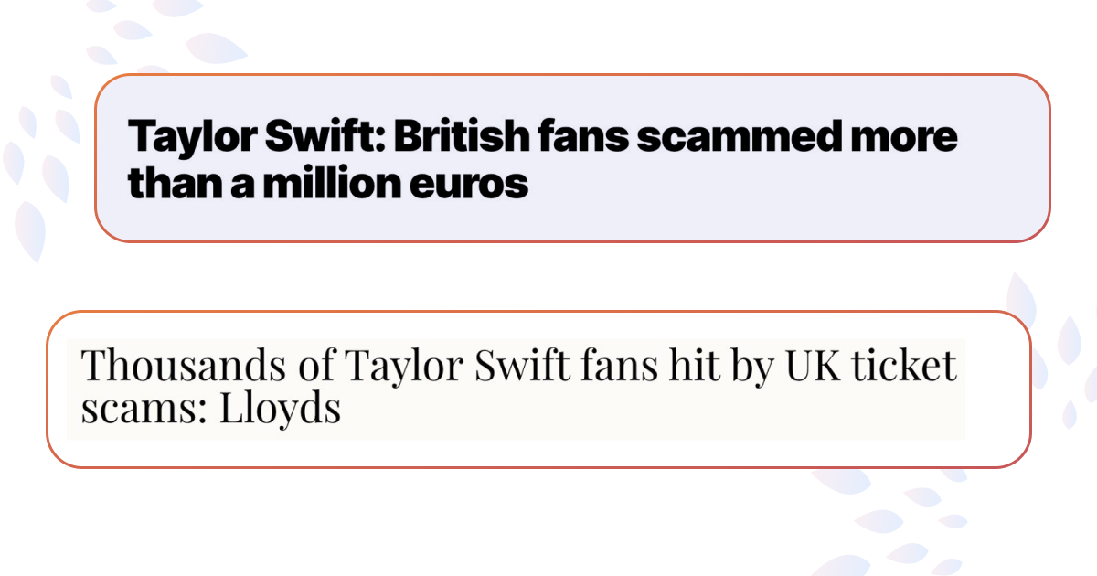 Фанатов Тейлор Свифт обманули на более чем миллион евро