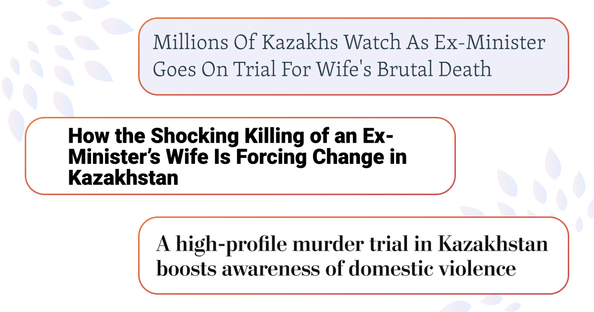 Ексміністр Казахстану жорстоко вбив свою дружину