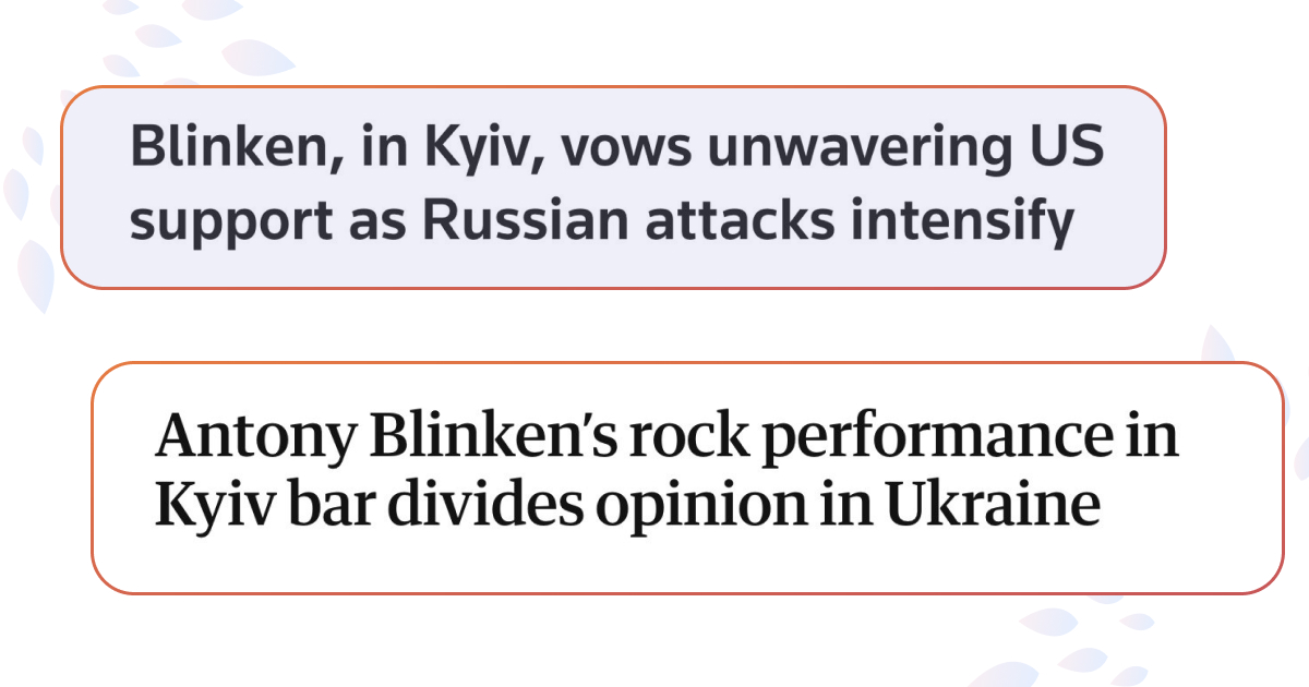 Государственный секретарь США Блинкен прибыл с визитом в Киев