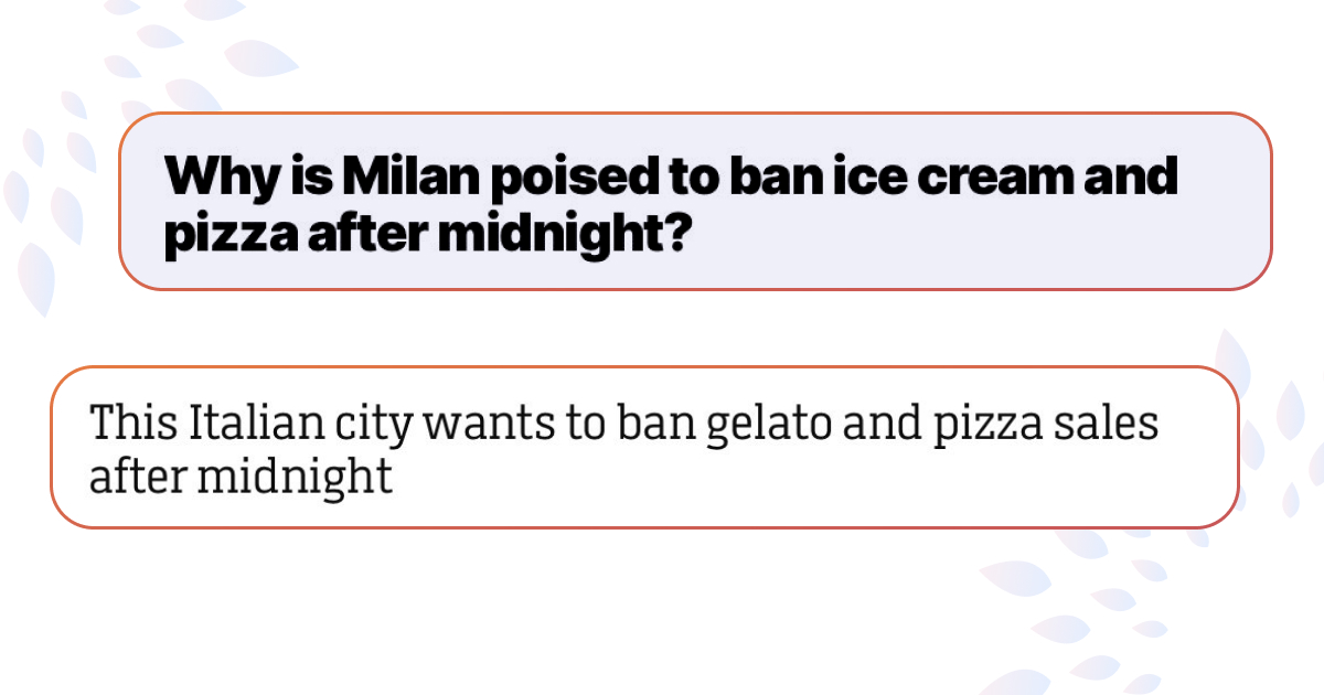 Запретить есть мороженое после полуночи: в Милане зарегистрировали новый законопроект