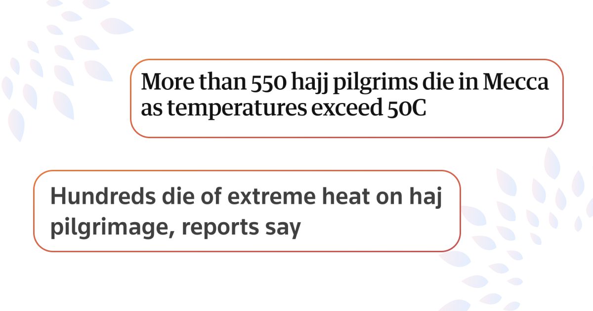 У Мецці через спеку загинули понад пів тисячі паломників
