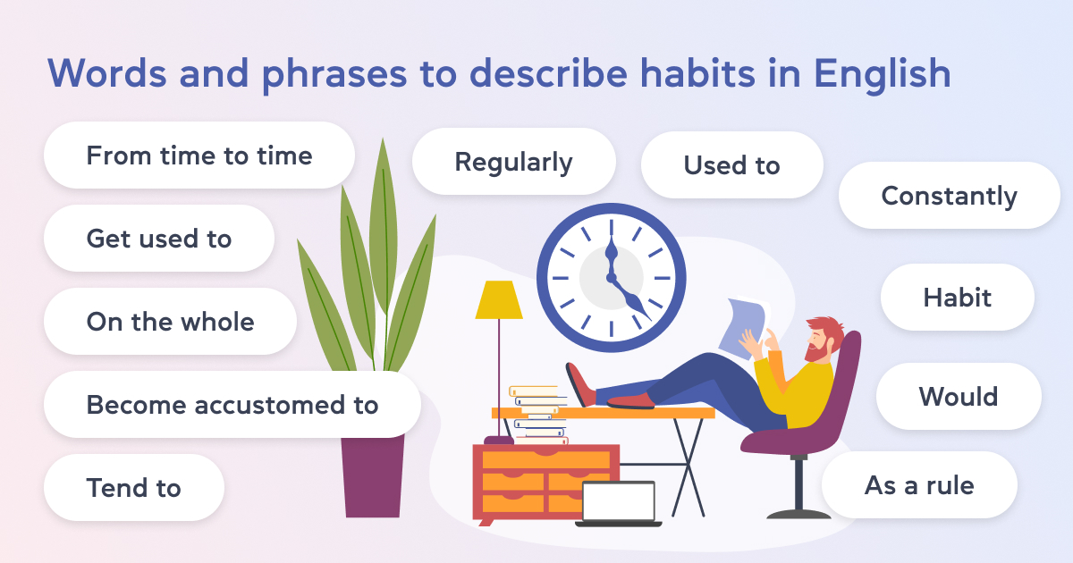 Как говорить про привычки на английском? - cambridge.ua