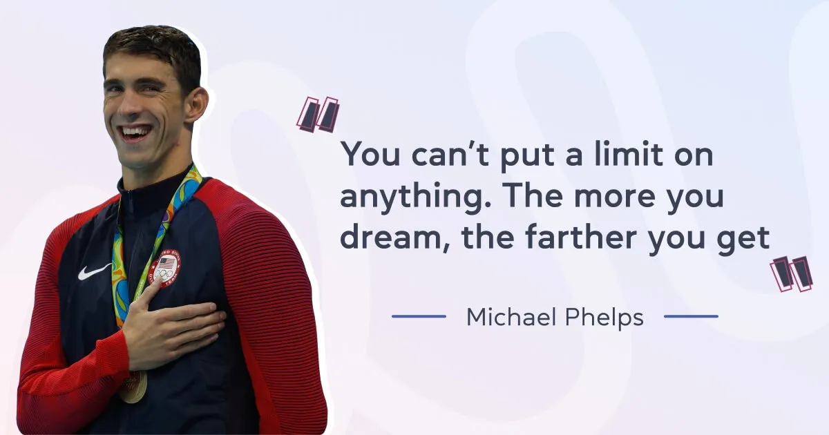 Загальні цитати про спорт - Майкл Фелпс