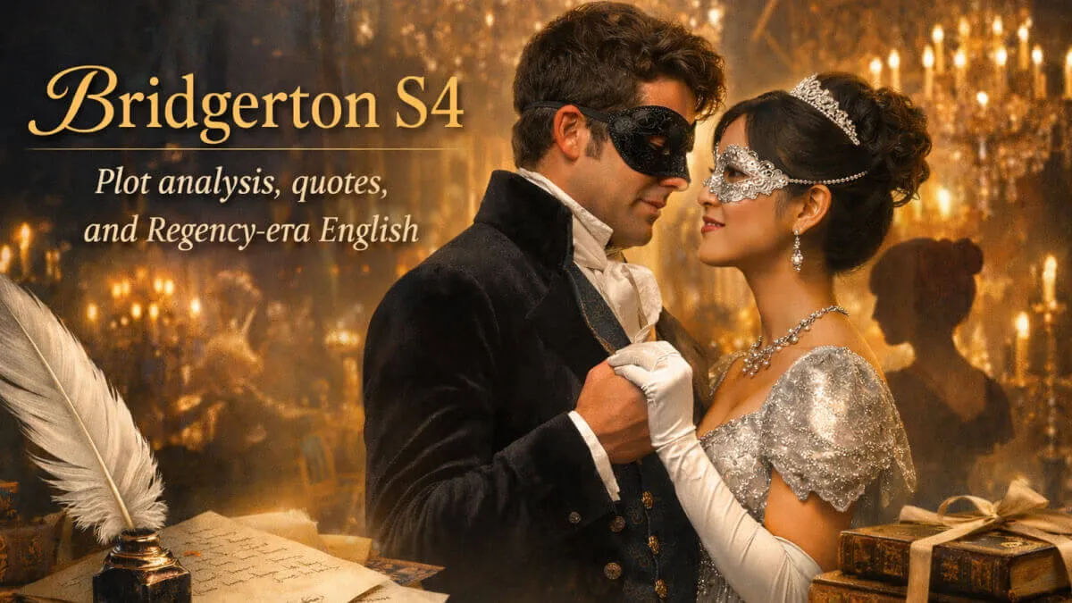 Bridgerton S4: разбор сюжета, цитат и английской лексики эпохи Регентства