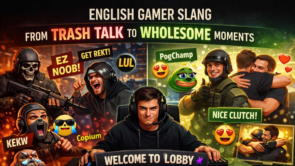 GG WP на английском: как общаются киберспортсмены и почему вас поймут не везде